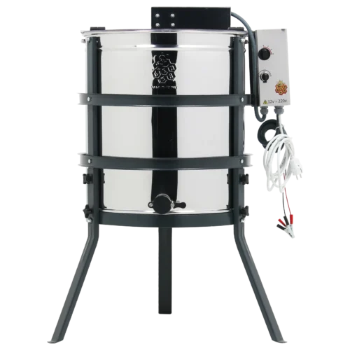 4 Çərçivəli Motorlu Bal Süzmə Maşını 12V-220V Dadant