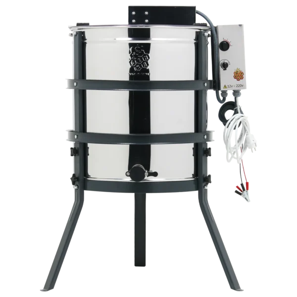 4-cercevli-motorlu-bal-suzme-makinesi 4 Çərçivəli Motorlu Bal Süzmə Maşını 12V-220V Dadant