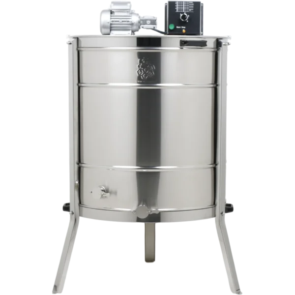 6-cerceveli-tam-otomatik-dadant-4-programli-yatarli-sepet 6 Çərçivəli Yatarlı Bal Süzmə Aparatı – Tam Avtomatik